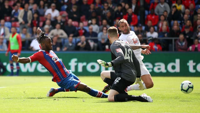 Michy Batshuayi scored six goals for Crystal Palace in his last loan stint with the club