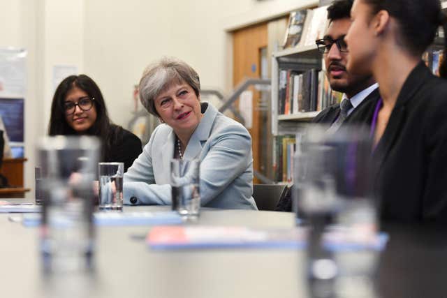 Britain’s education system needs to be more “flexible and diverse”, the Prime Minister has said, launching a review of higher education. (Ben Stansall/PA)