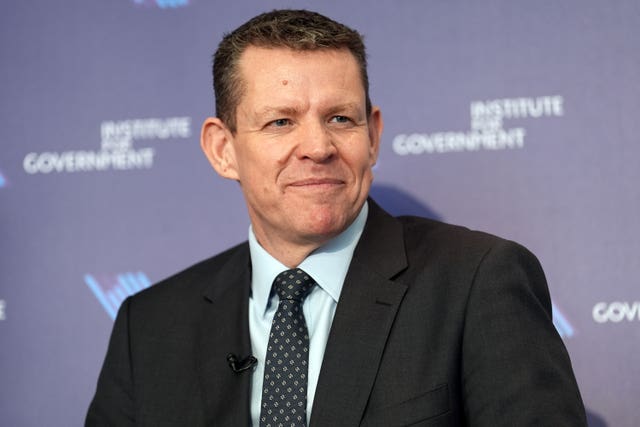 Leader of Plaid Cymru Rhun ap Iorwerth making a speech