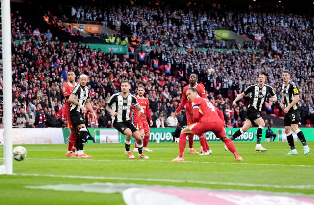 Newcastle United v Liverpool – Carabao Cup – Final – Wembley Stadium