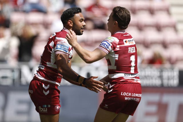 Wigan Warriors v Leigh Leopards – Betfred Super League – DW Stadium