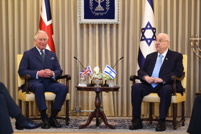 Royal visit to Israel and the Palestinian territories – Day One