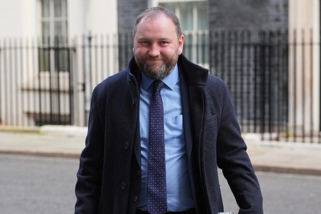 Ian Murray leaving 10 Downing Street