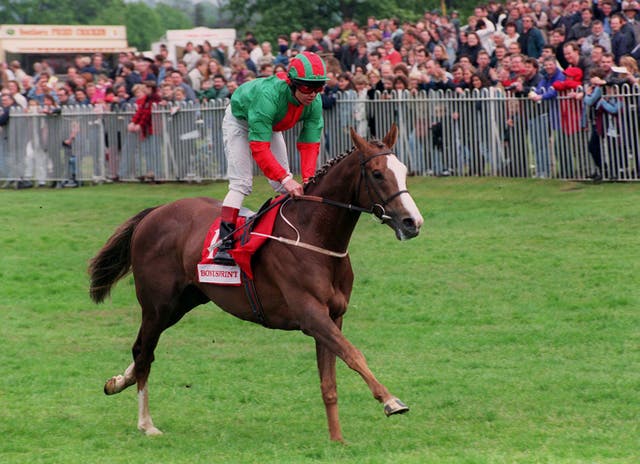 Double Trigger was one of Mark Johnston's first top-class horses