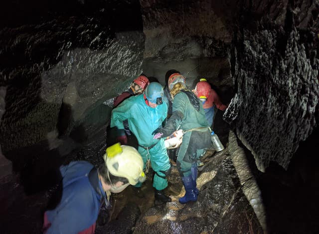 Ogof Ffynnon Ddu cave rescue