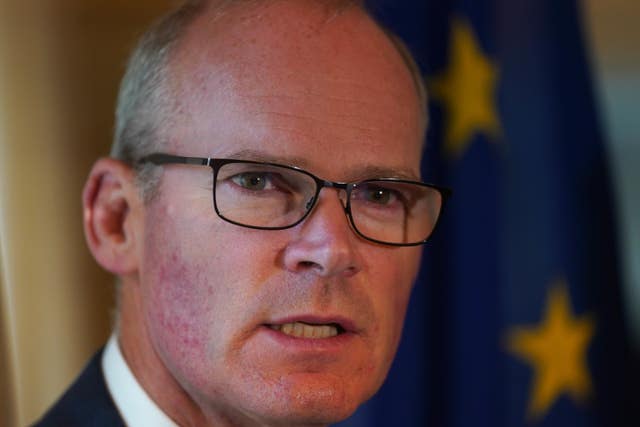 Irish Foreign Affairs Minister Simon Coveney said he would work intensively to create the conditions for all parties in Northern Ireland to return to a functioning Assembly (Brian Lawless/PA)