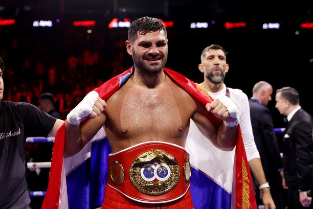 Filip Hrgovic is the new IBF world heavyweight champion