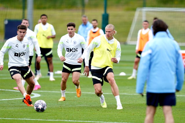 Manchester City Training and Press Conference – City Football Academy – Tuesday 6th June