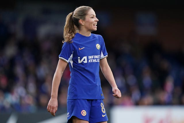 Melanie Leupolz returned to Chelsea in January following her maternity leave