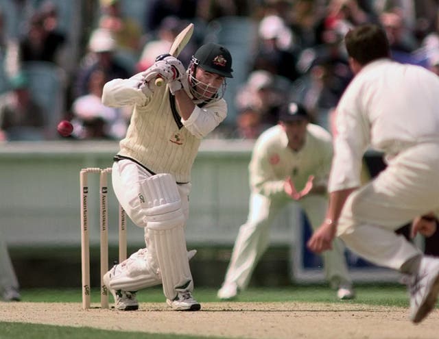 Now Australia's coach, Justin Langer scored 7,696 Test runs