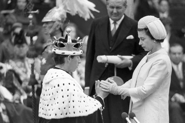 Royal family marks 50 years since Investiture of Prince of Wales | York ...