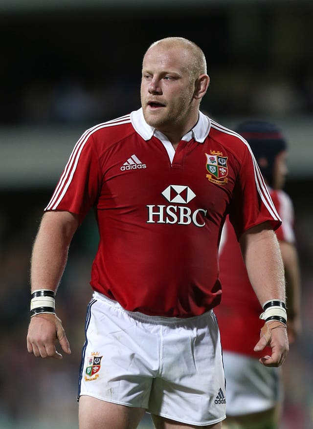 Dan Cole in action during a match for the British and Irish Lions