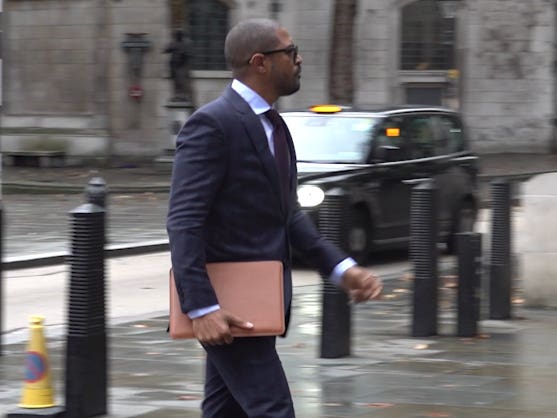 Noel Clarke arriving at the Royal Courts of Justice, central London (Ken Brown/PA)