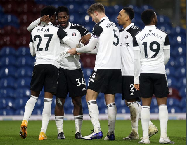 Fulham have taken four points from their last two matches (Carl Recine/PA)