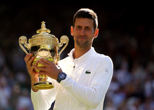 Djokovic is going for a record-equalling eighth title