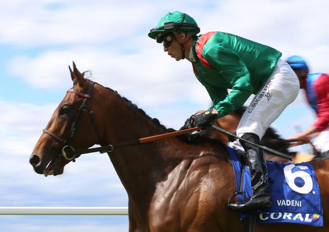 Vadeni winning the Coral-Eclipse last season 