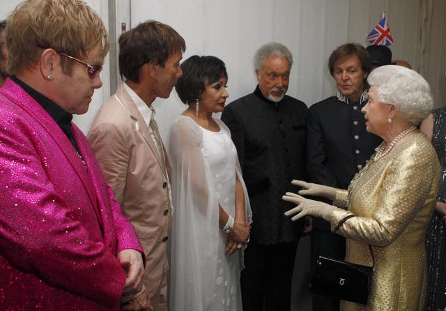 Sir Elton at the Diamond Jubilee