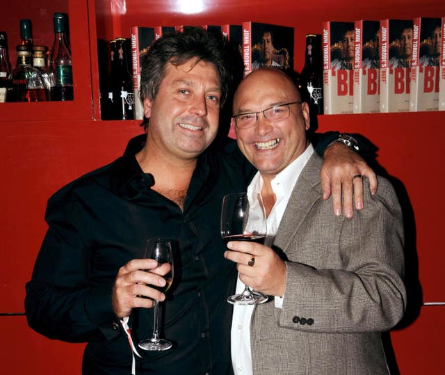John Torode (left) and Gregg Wallace in 2008
