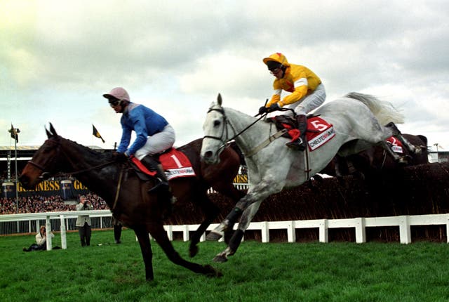 One Man one the first circuit during his crowning glory in the Champion Chase