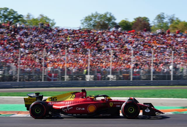 Ferrari driver Charles Leclerc 