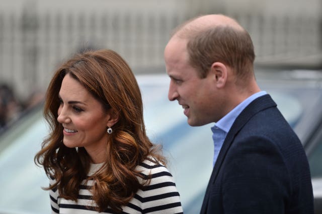 Kate and William at the Cutty Sark