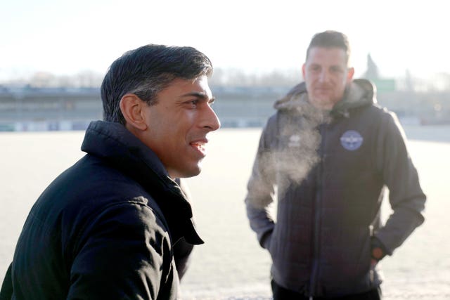 Rishi Sunak visits Hampshire