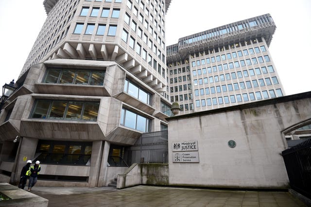 The Ministry of Justice in Westminster, London