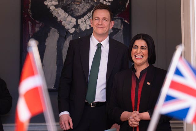 Home Secretary Shabana Mahmood visits Denmark