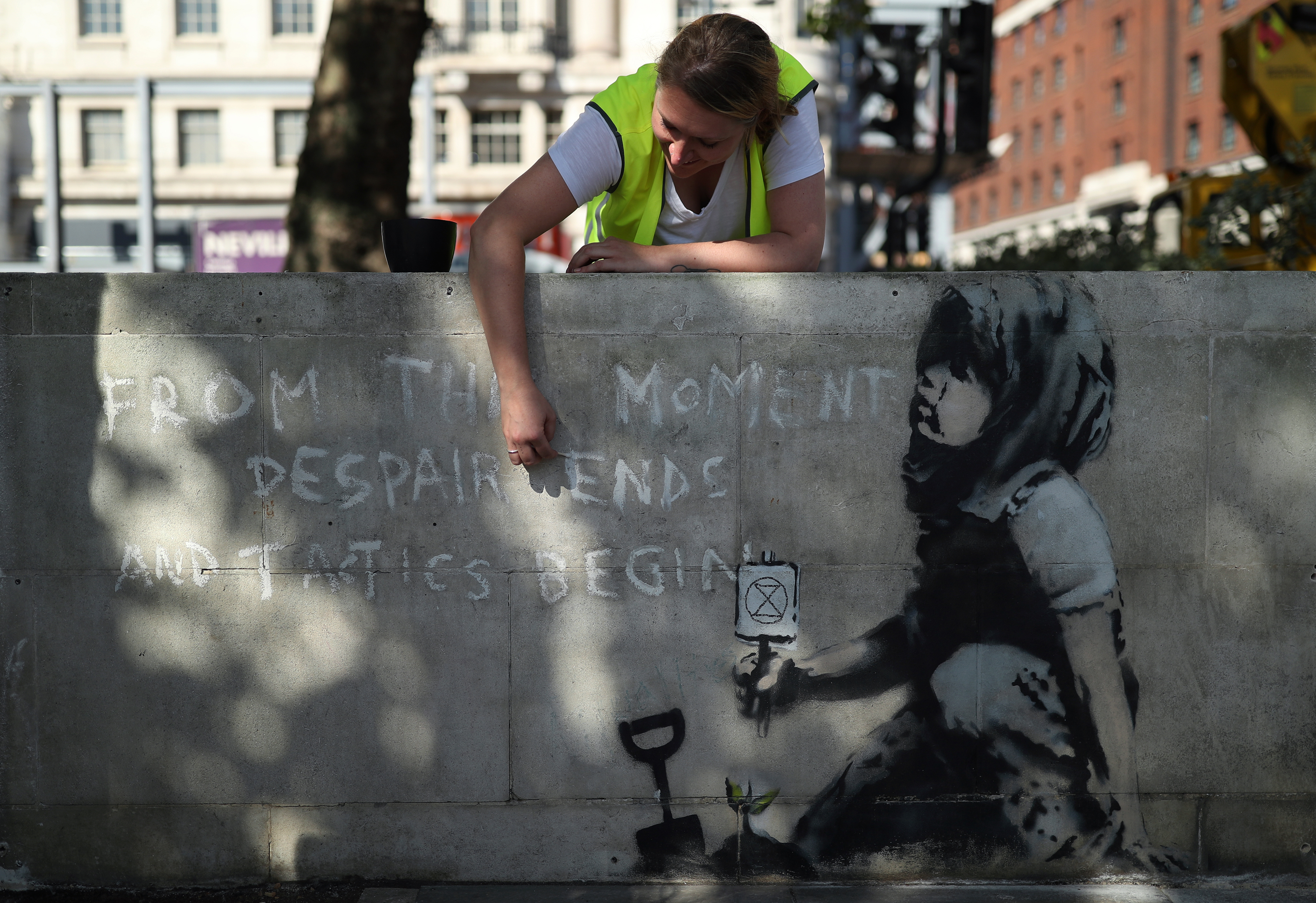 Banksy’s Climate Protest Mural Preserved By London Council | Shropshire ...