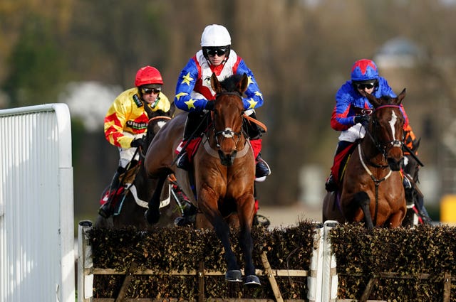 Insurrection and Harry Cobden at Sandown 