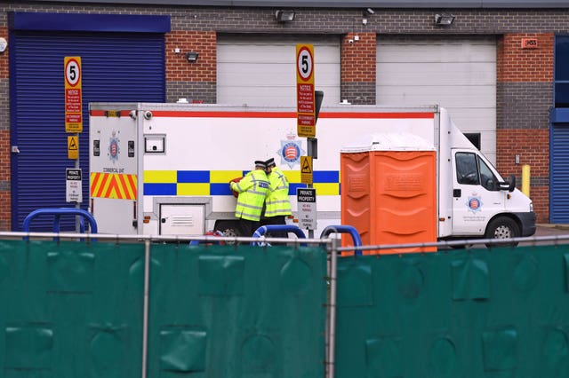 Bodies found in lorry container