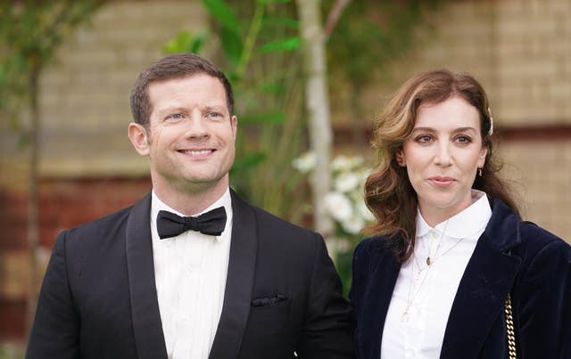 Dermot O’Leary with his wife Dee Koppang 