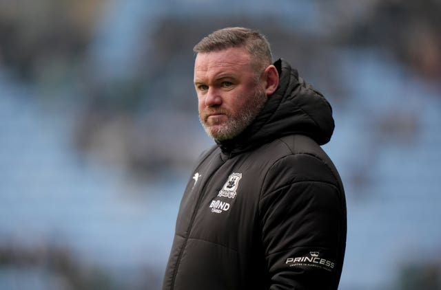 Then Plymouth manager Wayne Rooney duringa Sky Bet Championship match at Coventryentry. Picture date: Thursday December 26, 2024.