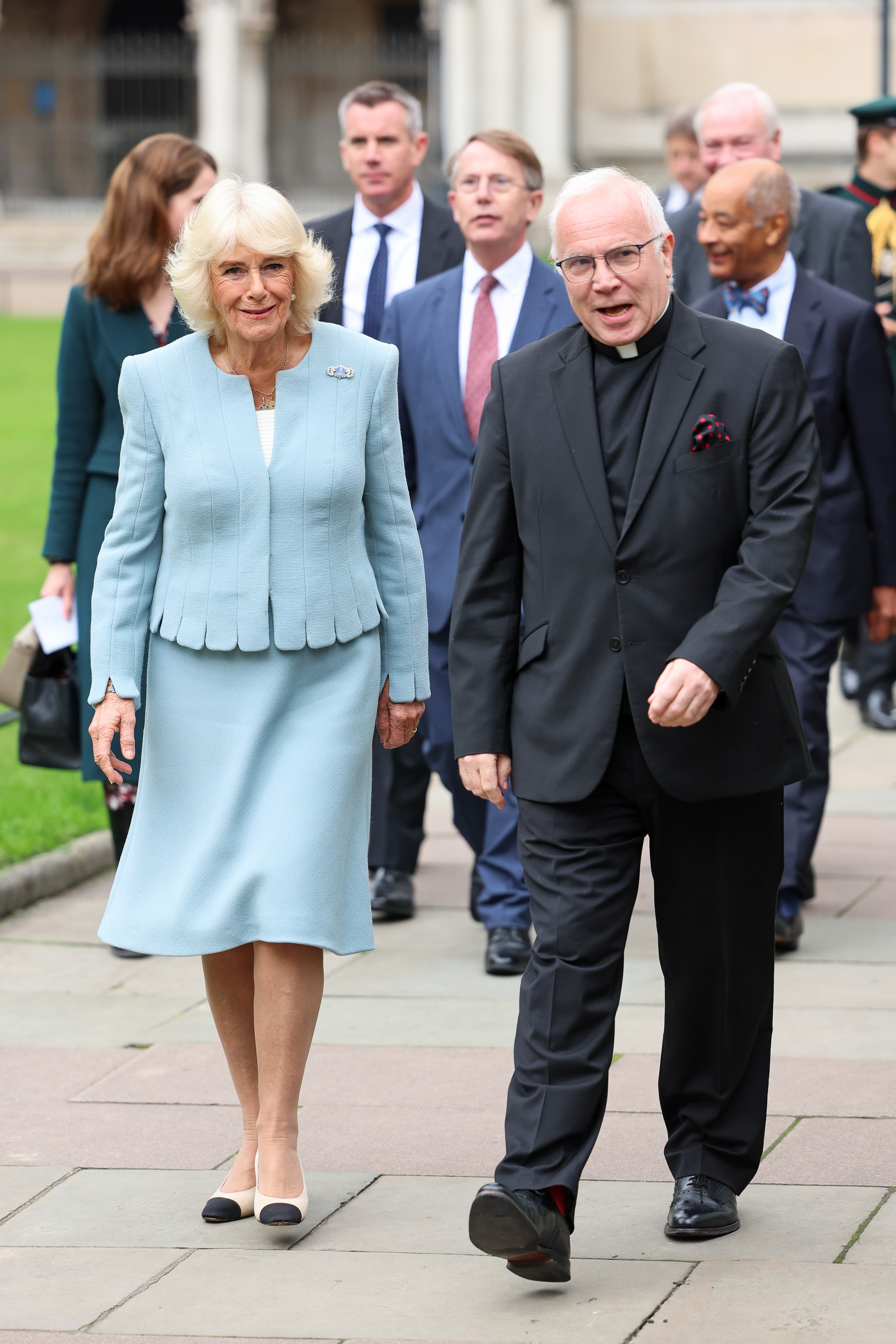 Camilla Tours Site Of New King Charles III Sacristy At Westminster ...