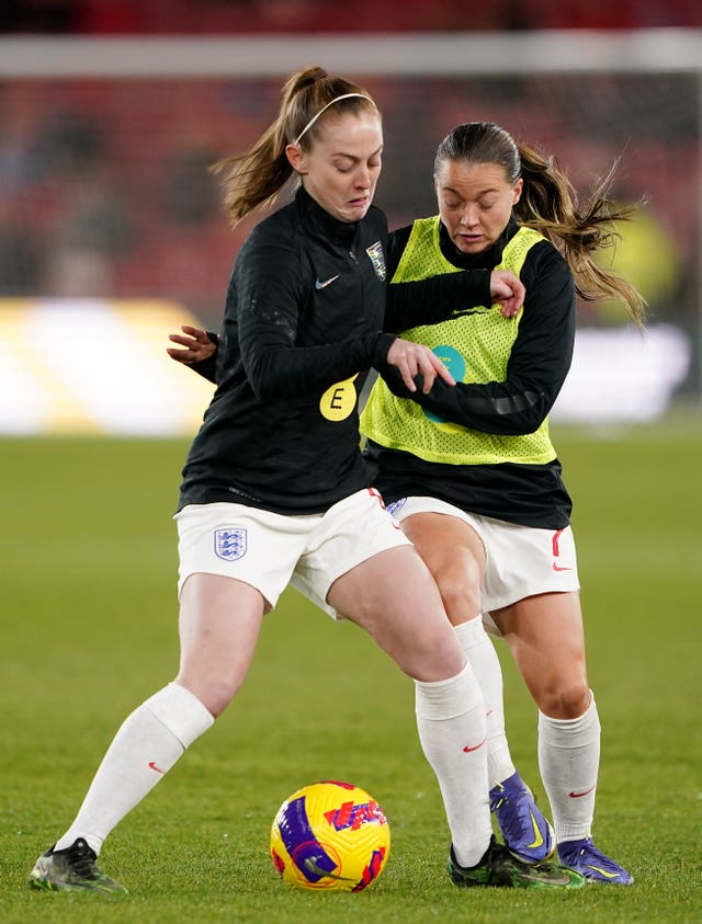 Keira Walsh and Fran Kirby