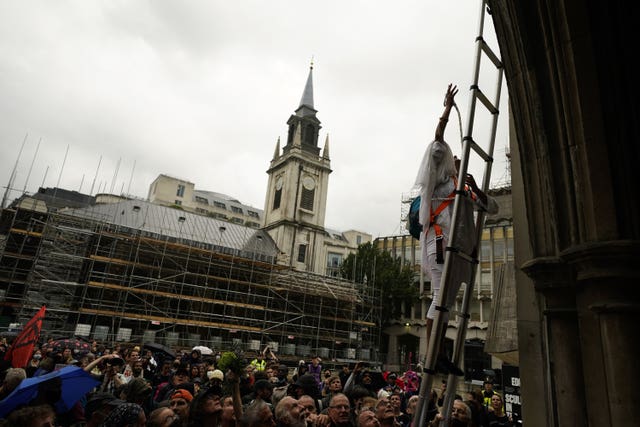 Extinction Rebellion protest