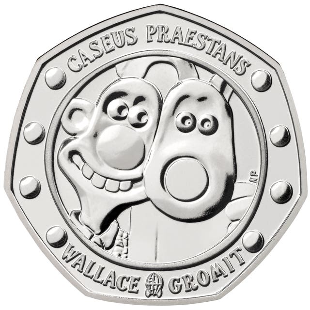 Wallace & Gromit 30th anniversary coin