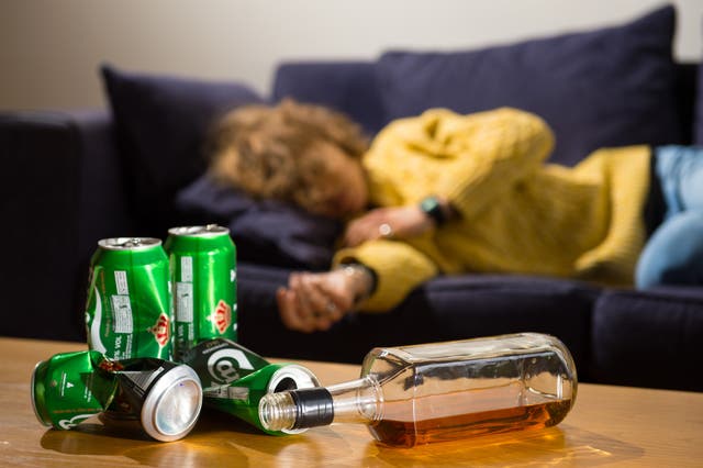 Those who stayed up were also significantly more likely to drink alcohol  (PA)