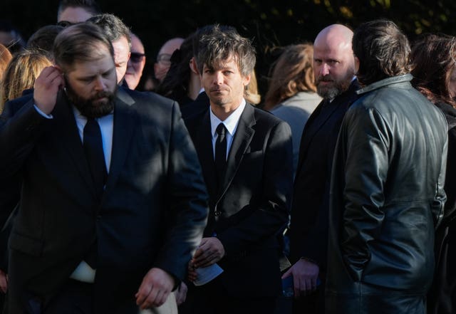 Former One Direction bandmates at Liam Payne's funeral