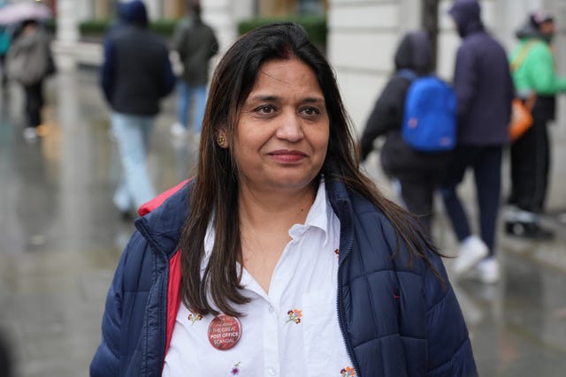 Former sub-postmistress Seema Misra 