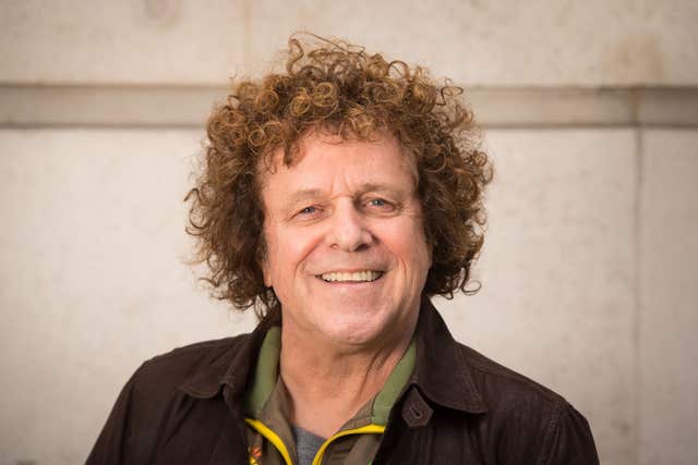 Leo Sayer smiles at the camera