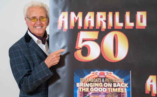 Tony Christie celebrates the 50th anniversary of (Is This The Way To) Amarillo 