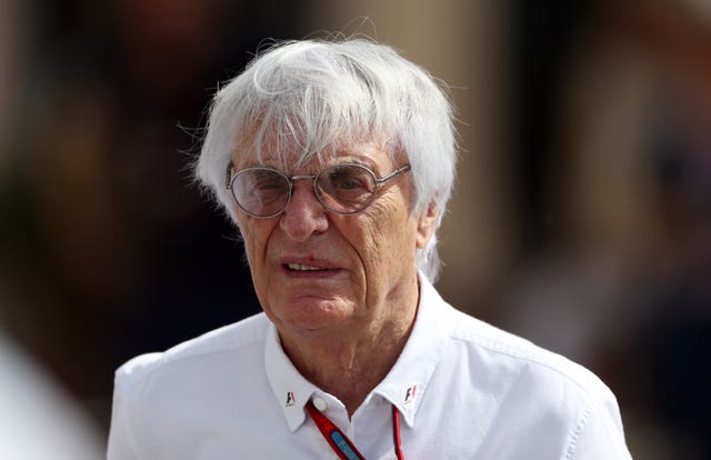 Bernie Ecclestone, pictured, has paid tribute to Max Mosley 