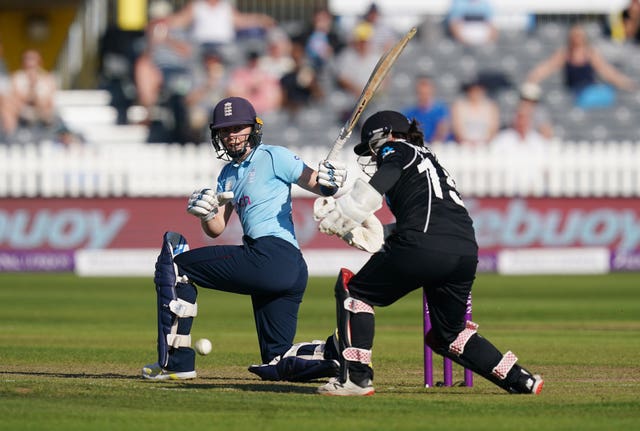 Heather Knight starred against New Zealand