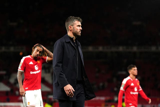 Michael Carrick and his players felt fan fury as they left the pitch