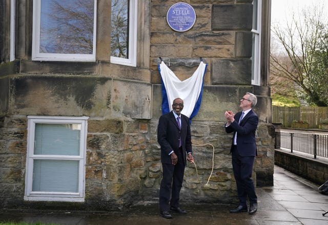 Daphne Steele blue plaque