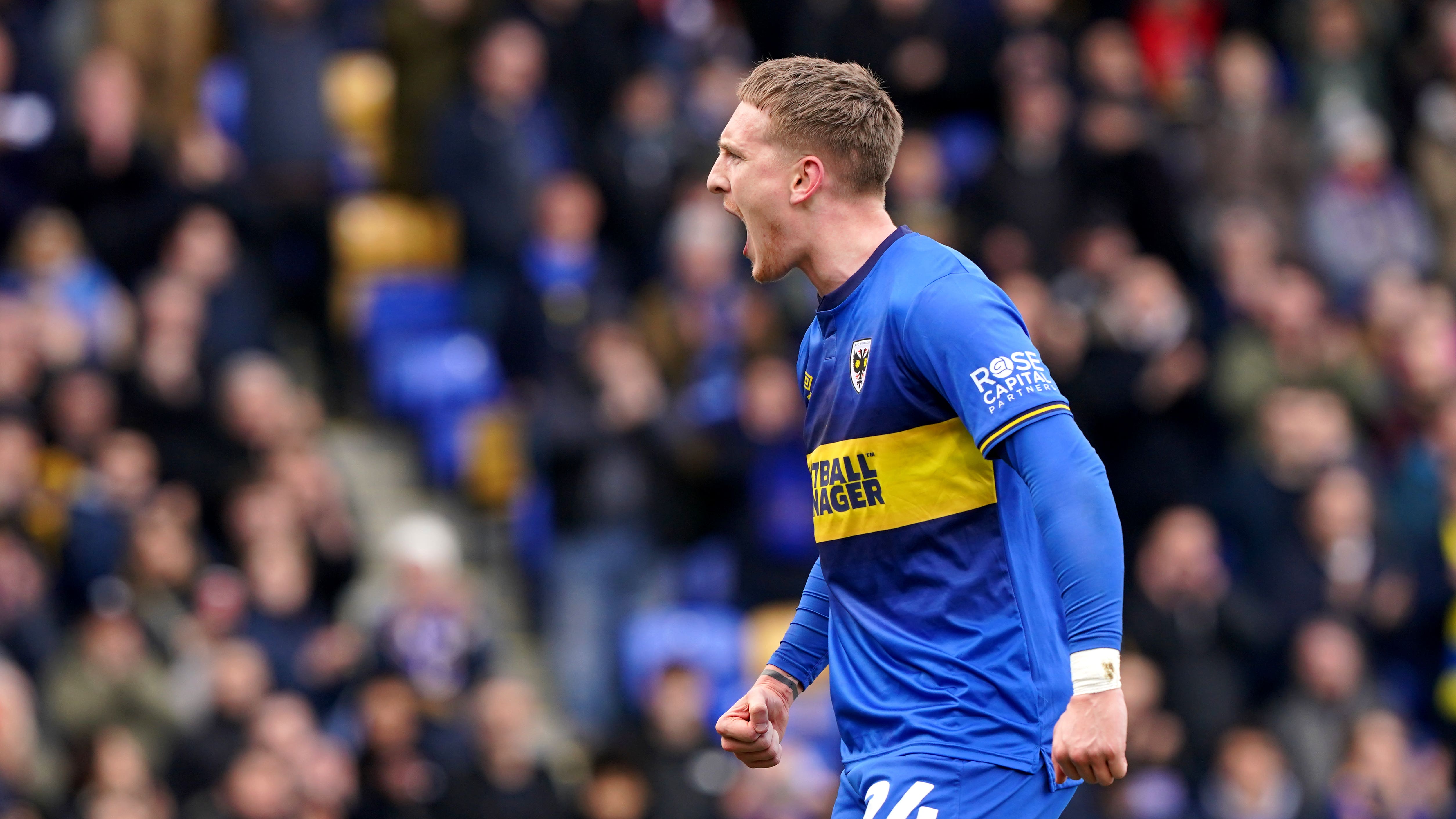Ronan Curtis had a mixed afternoon (Jonathan Brady/PA)