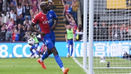 Jean-Philippe Mateta boosted Crystal Palace to victory over Aston Villa (Zac Goodwin/PA)