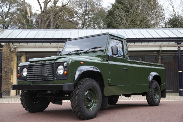 Land Rover hearse