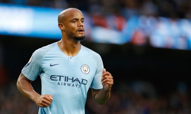 Vincent Kompany is bidding for a fourth title with City